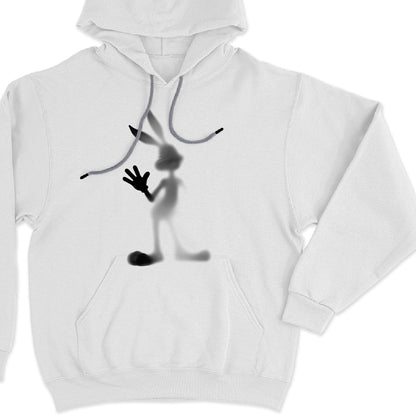 Bunny behind the glass