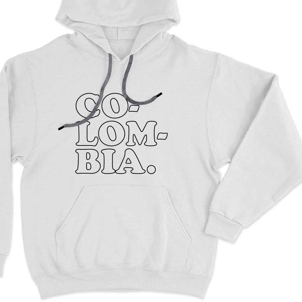 CO-LOM-BIA. outlines