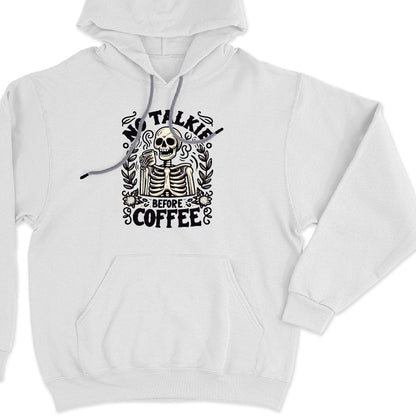 No talkie before Coffee