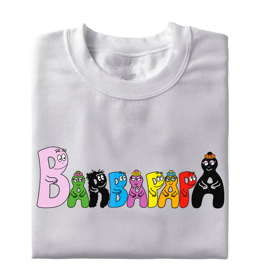 Camiseta Barbapapa logo 1