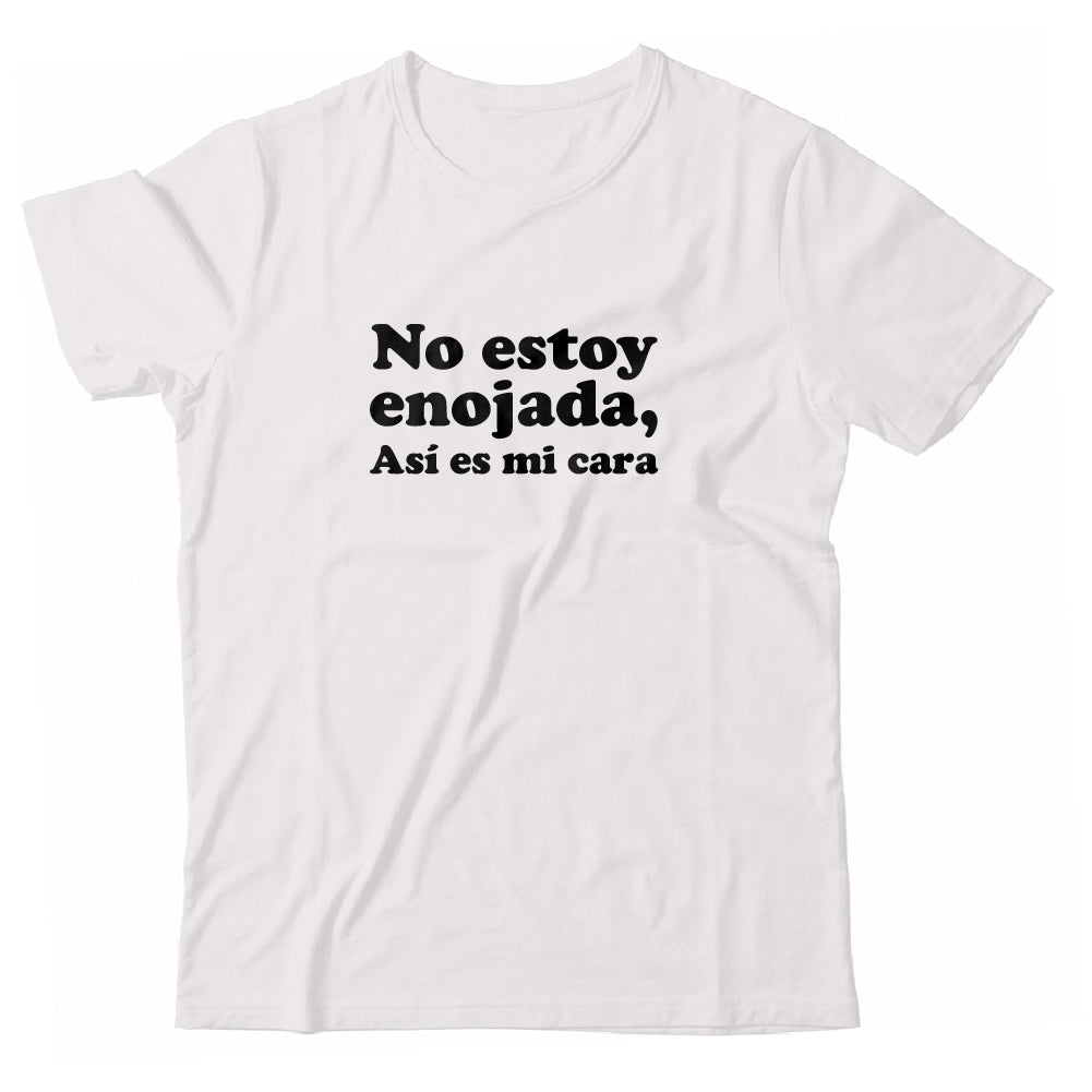 No estoy enojada