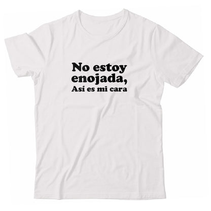 No estoy enojada