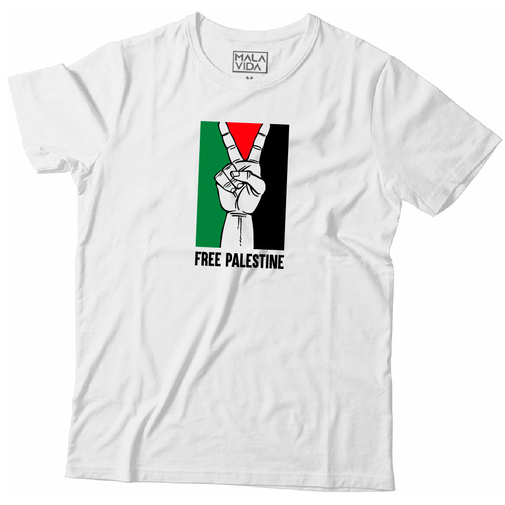 Free Palestine - Peace sign