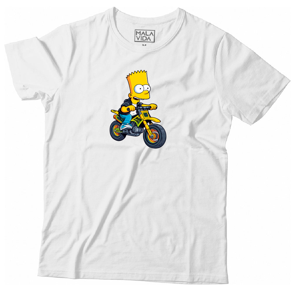 Bart Simpson motociclista