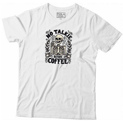 No talkie before Coffee