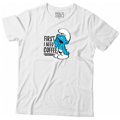 Pitufo Perezoso necesita Café