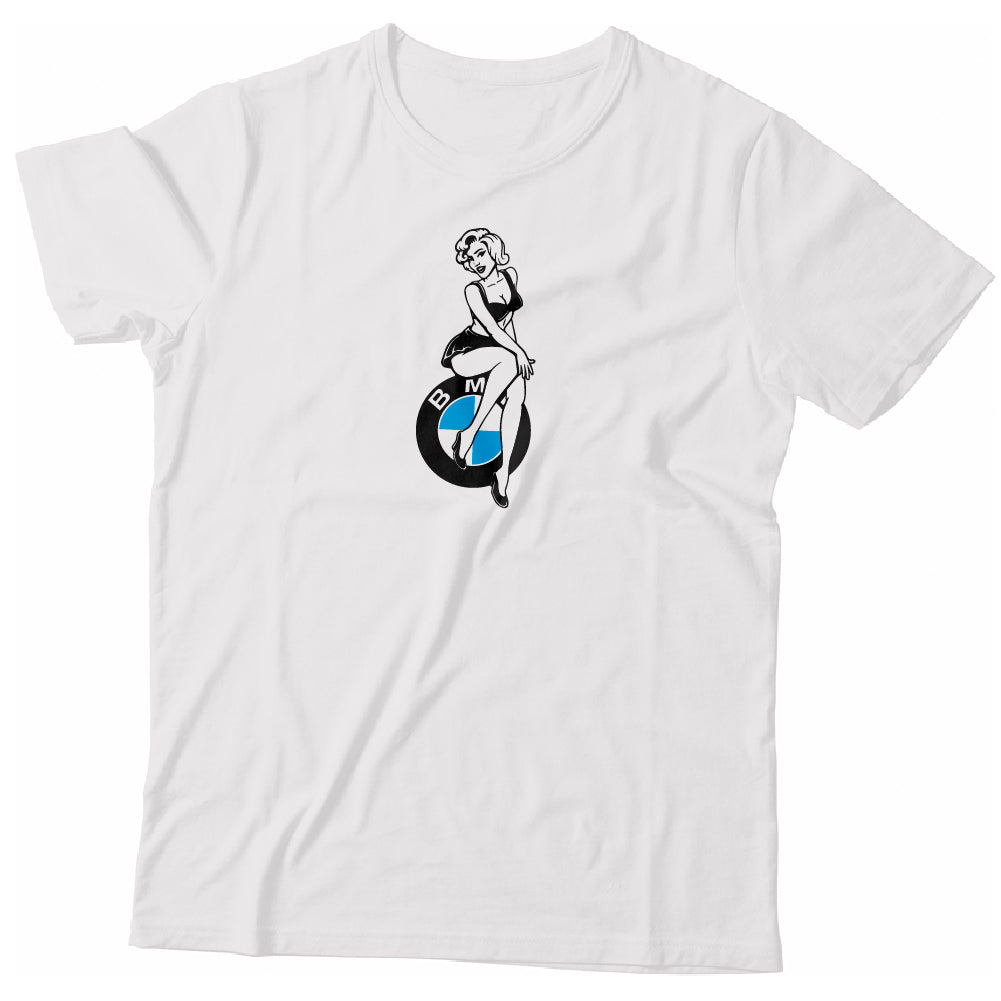 BMW pinup logo