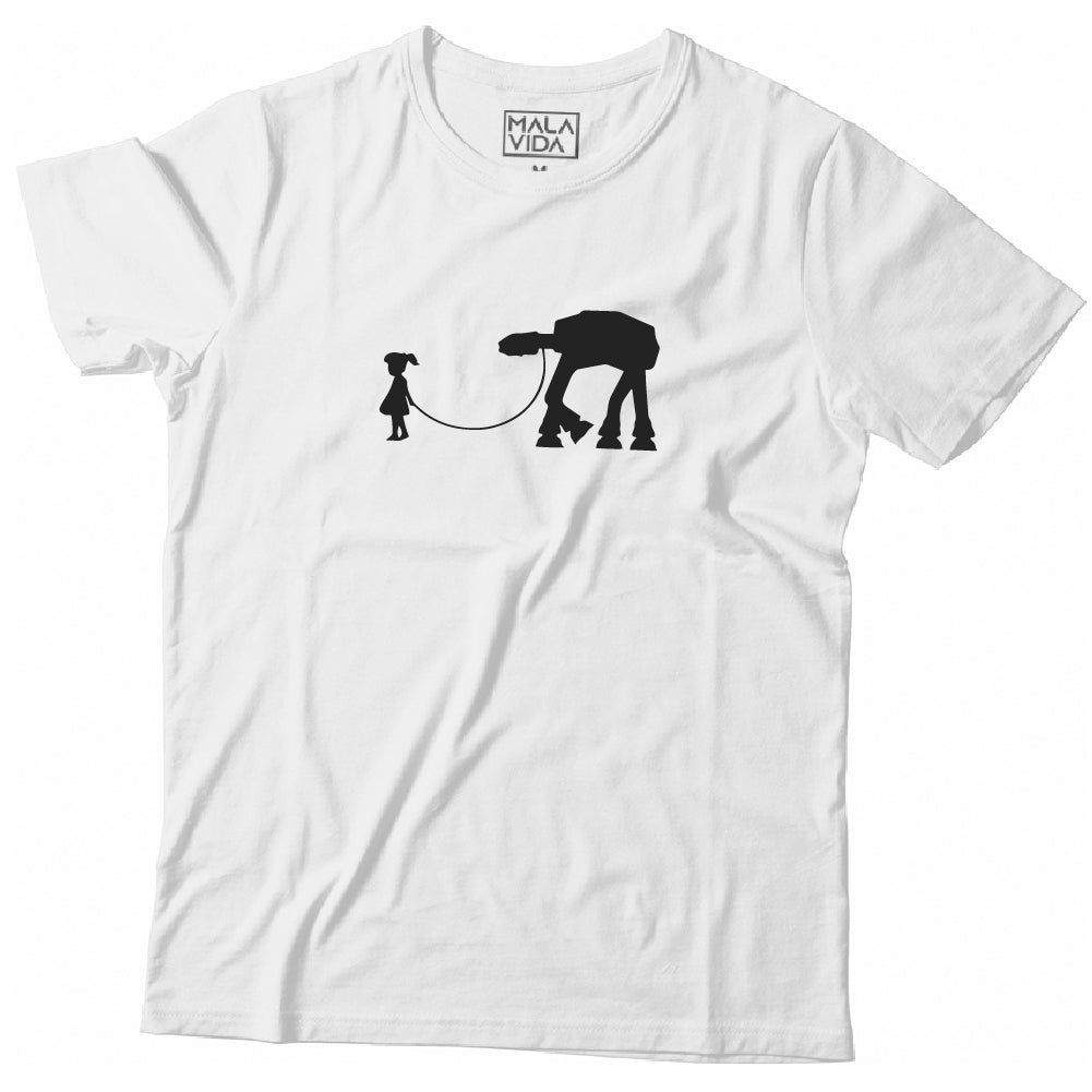 Girl with AT-AT