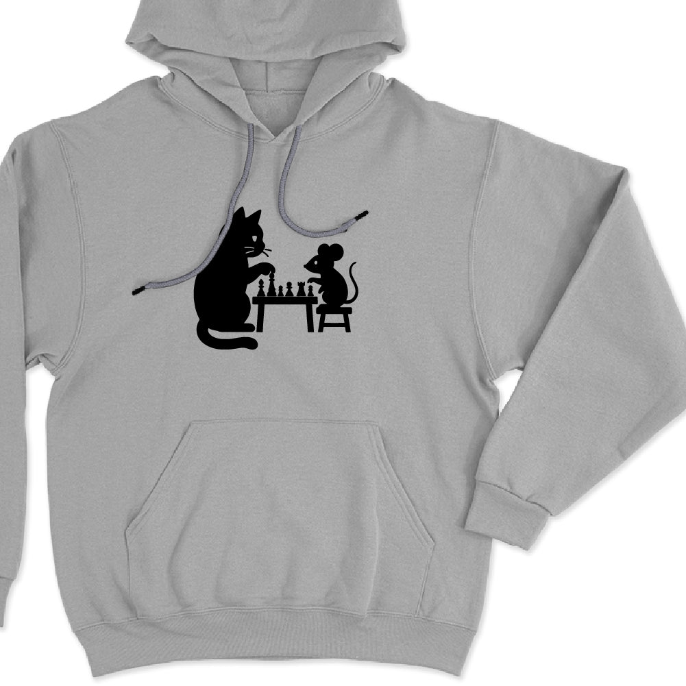 Cat vs Mouse. Chess game