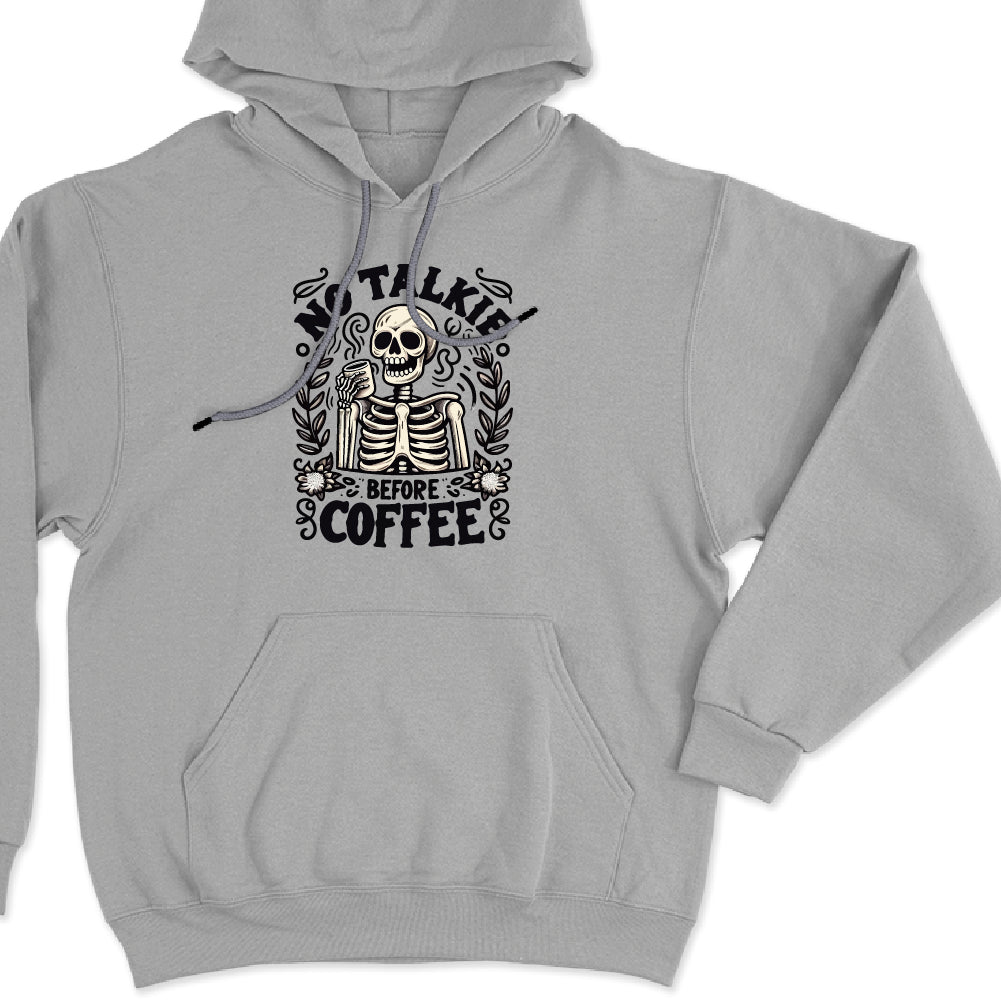 No talkie before Coffee