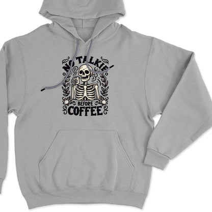 No talkie before Coffee