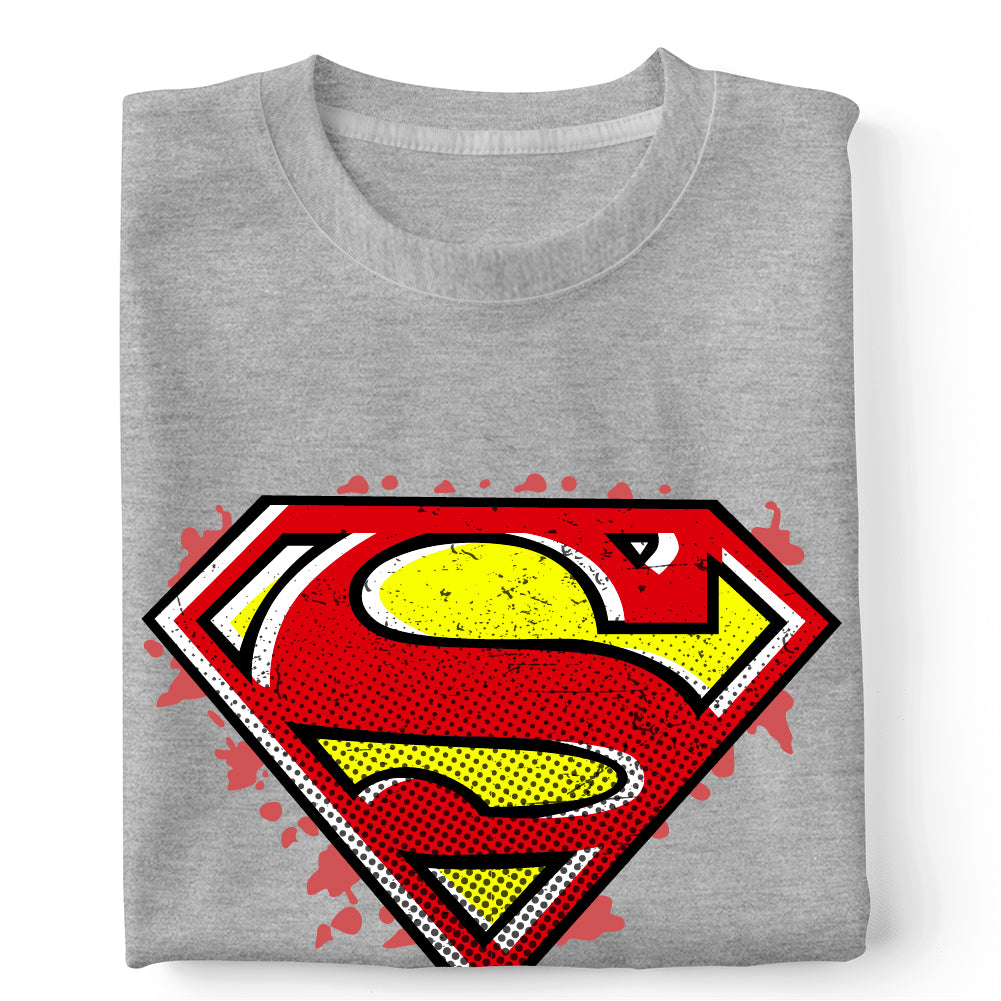 Superman logo pop
