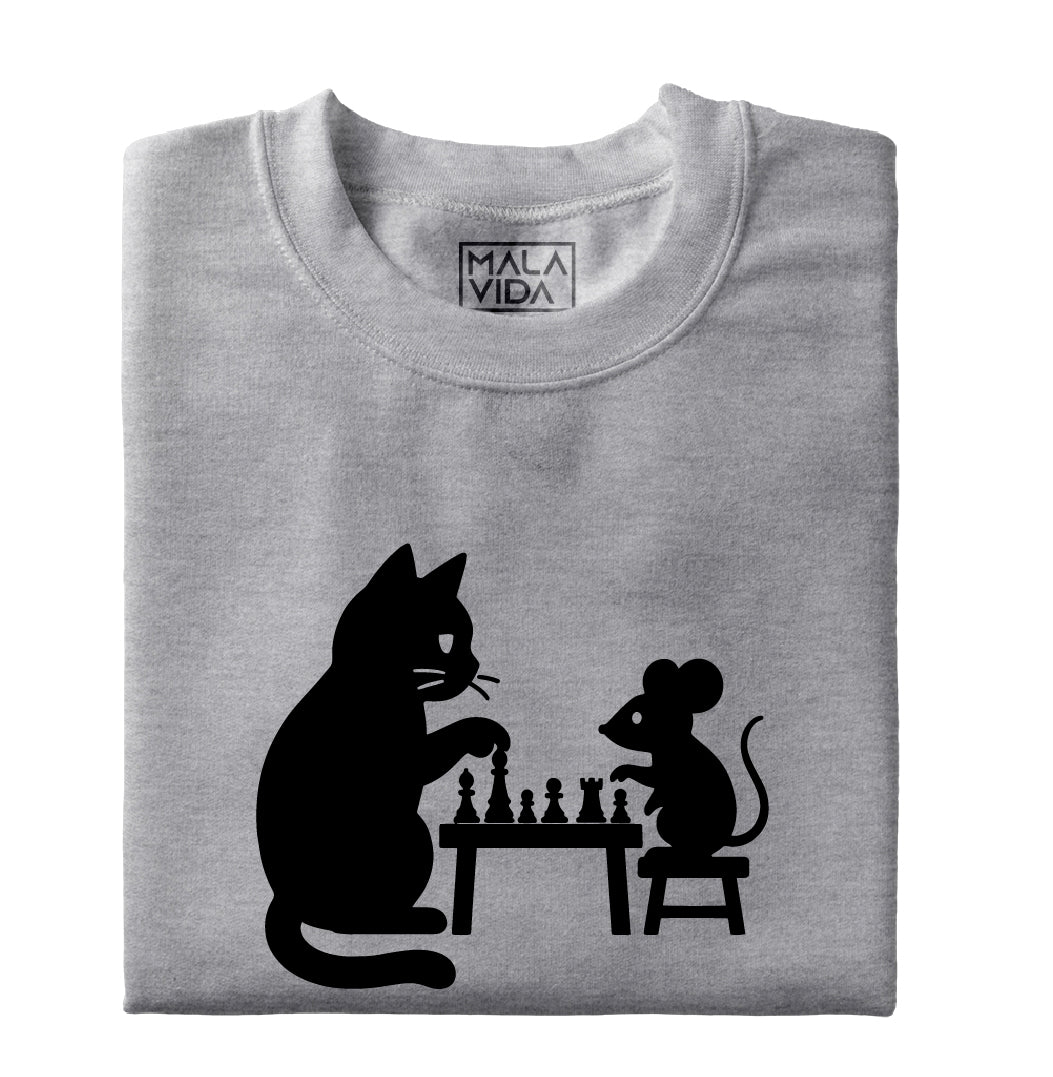 Cat vs Mouse. Chess game