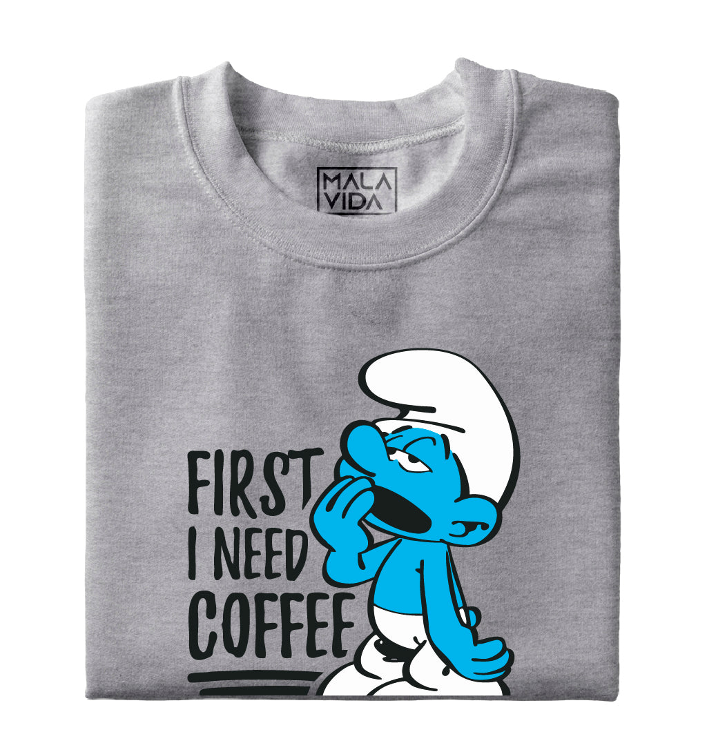 Pitufo Perezoso necesita Café