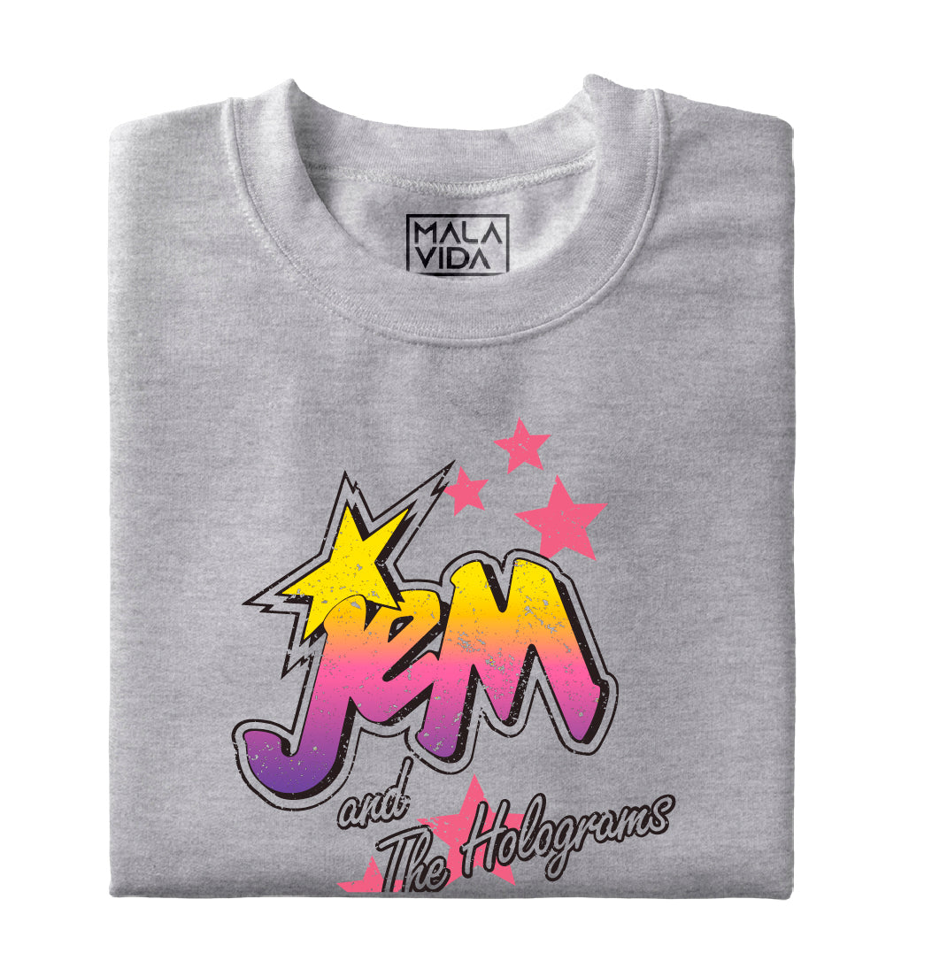 Jem and the Holograms grunge logo