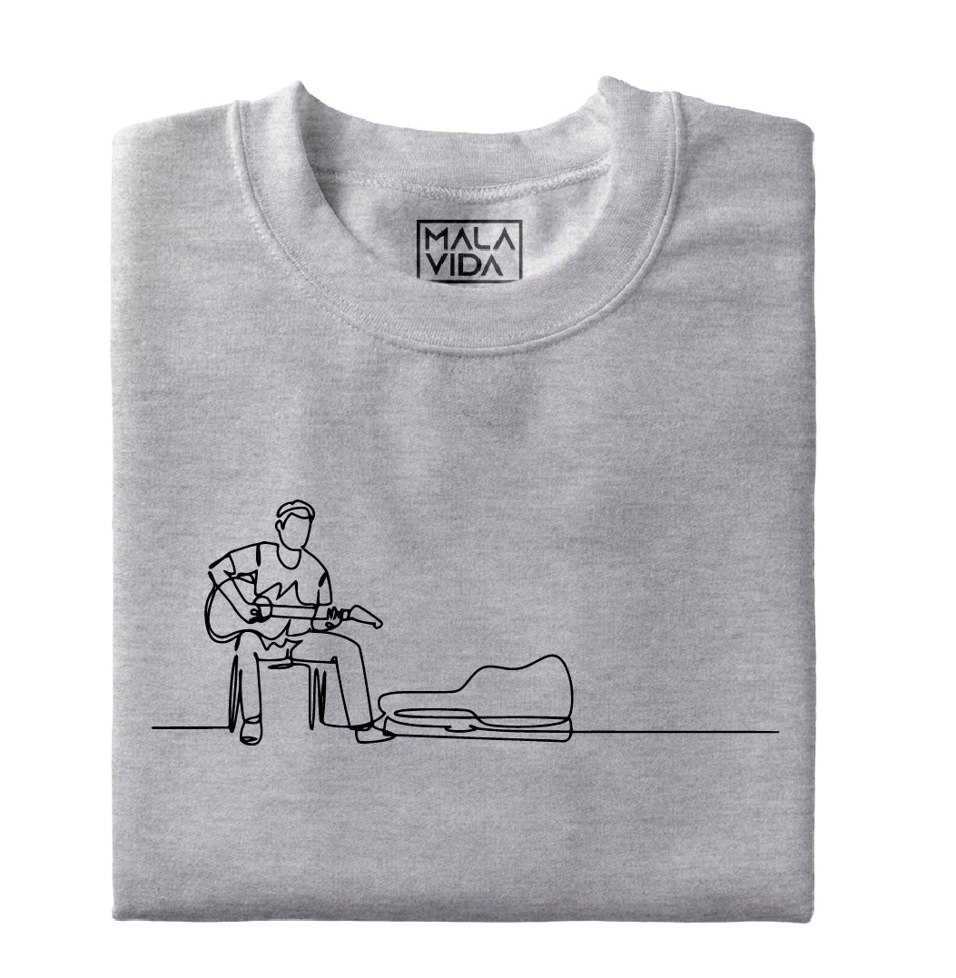 Guitarrista dibujo líneas 1