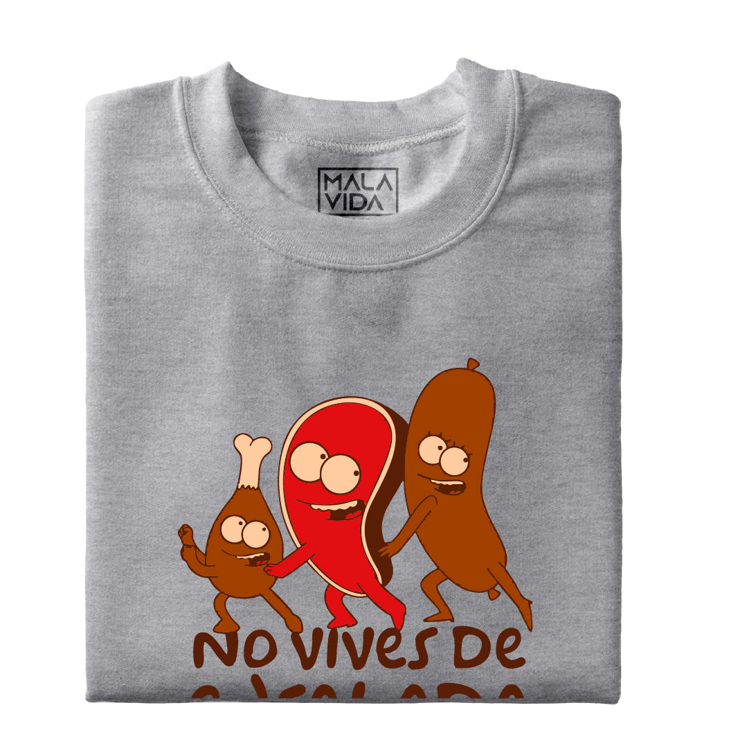 No vives de ensalada