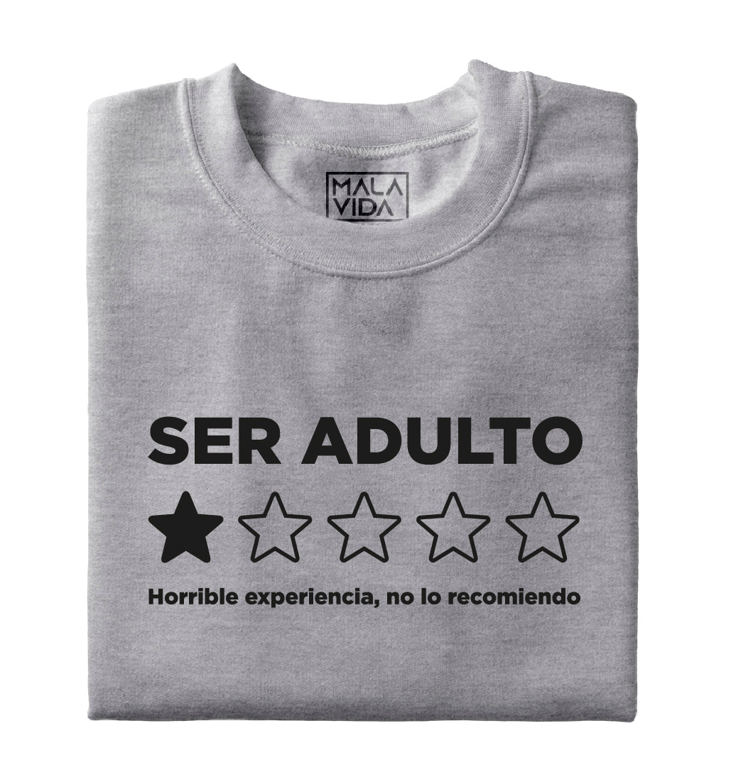 La horrible experiencia de ser adulto