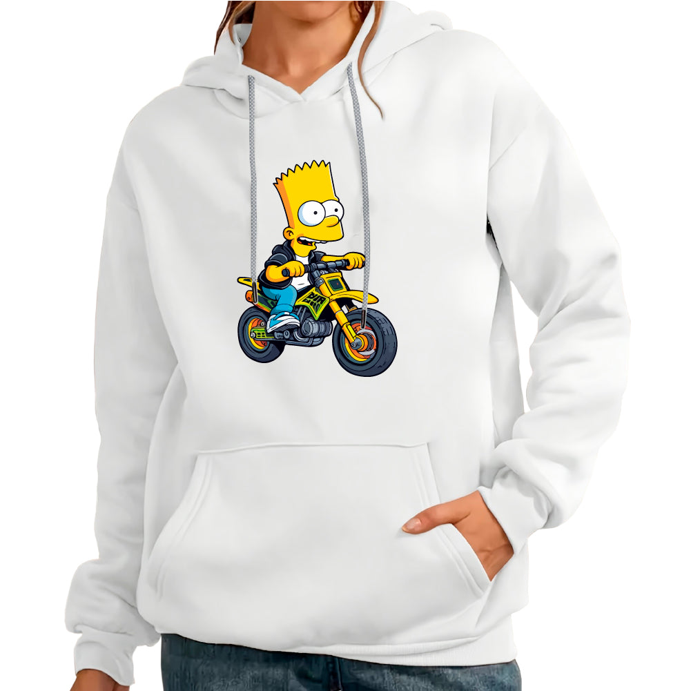 Bart Simpson motociclista