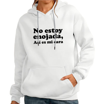 No estoy enojada