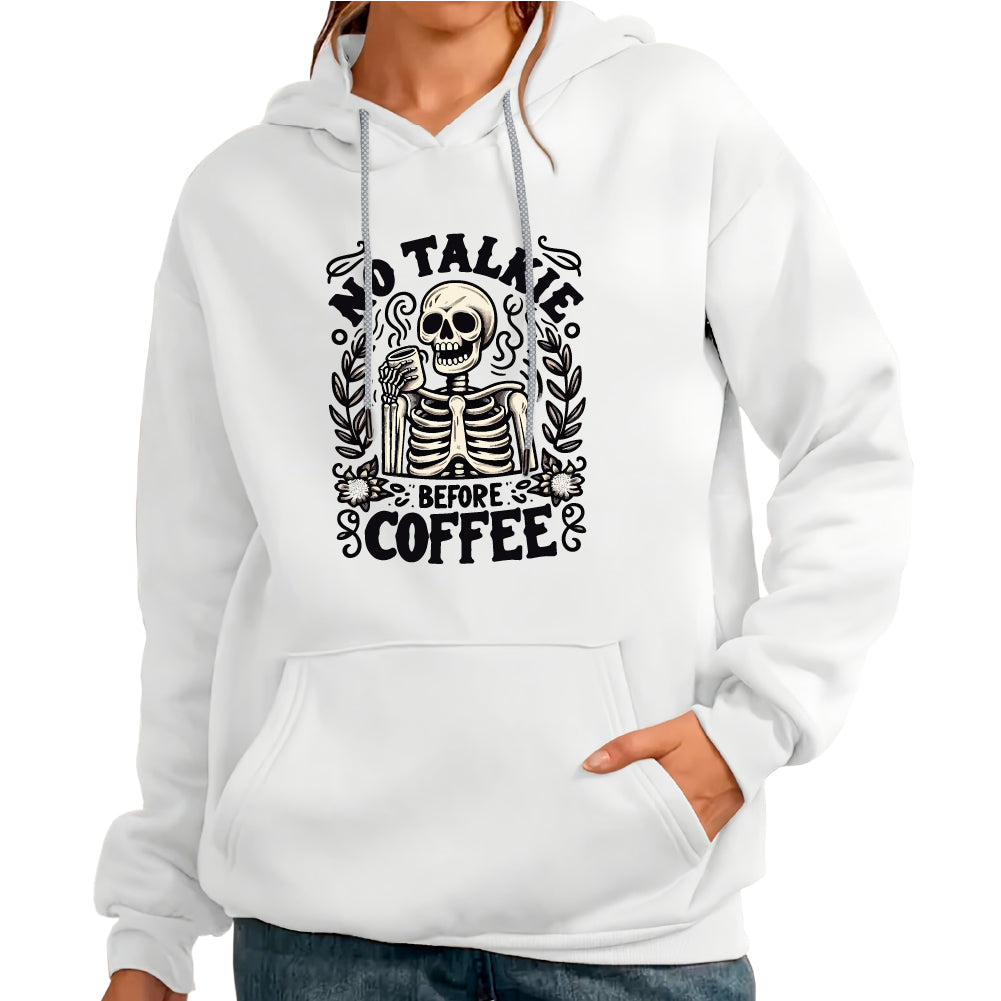 No talkie before Coffee