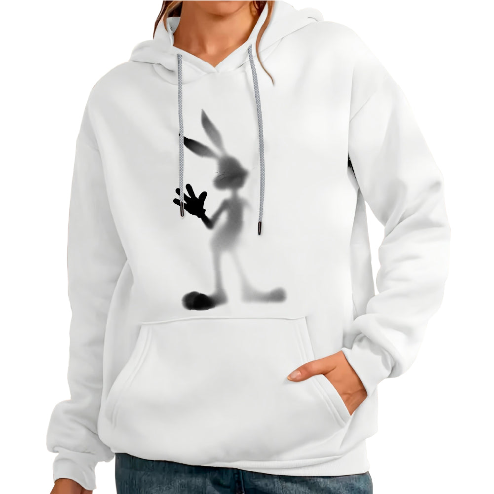 Bunny behind the glass