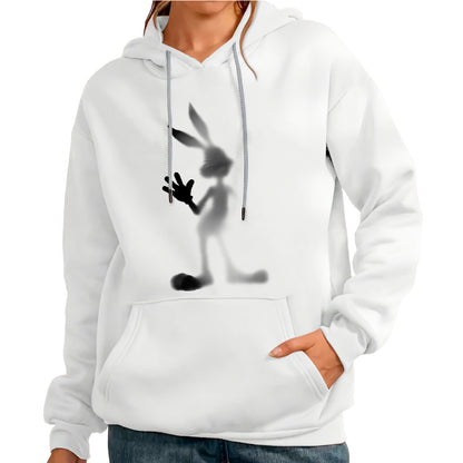 Bunny behind the glass