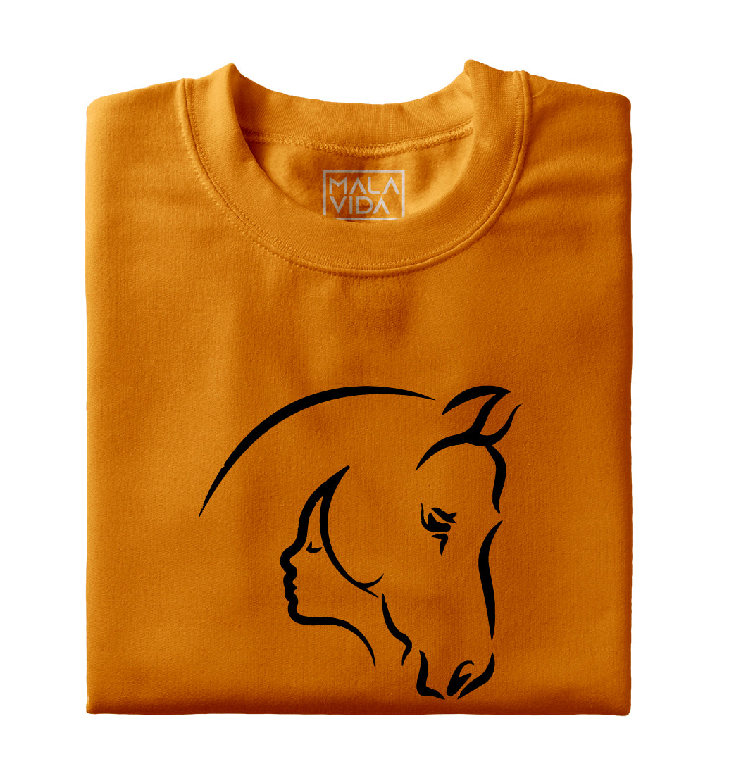 Un caballo y su humana