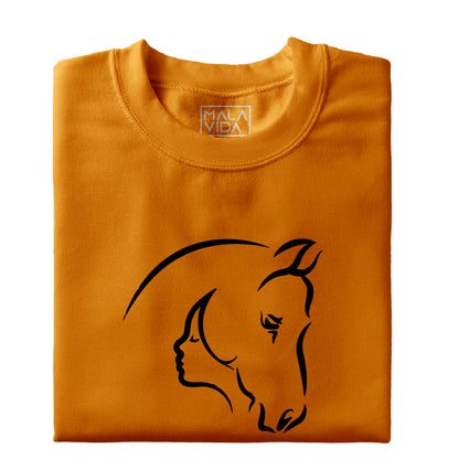 Un caballo y su humana