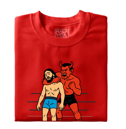 Jesus vs Satan Fight