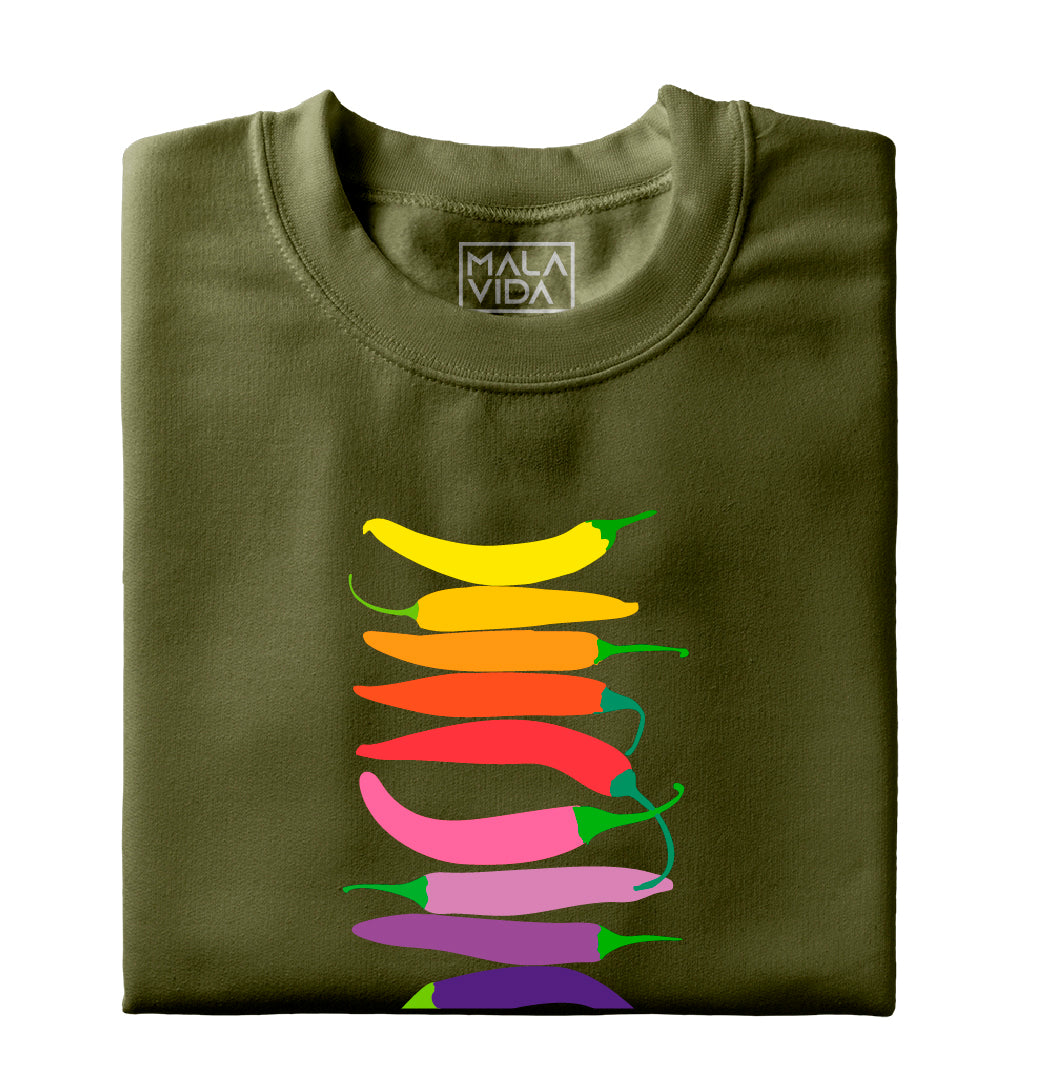 Red hot Color Peppers