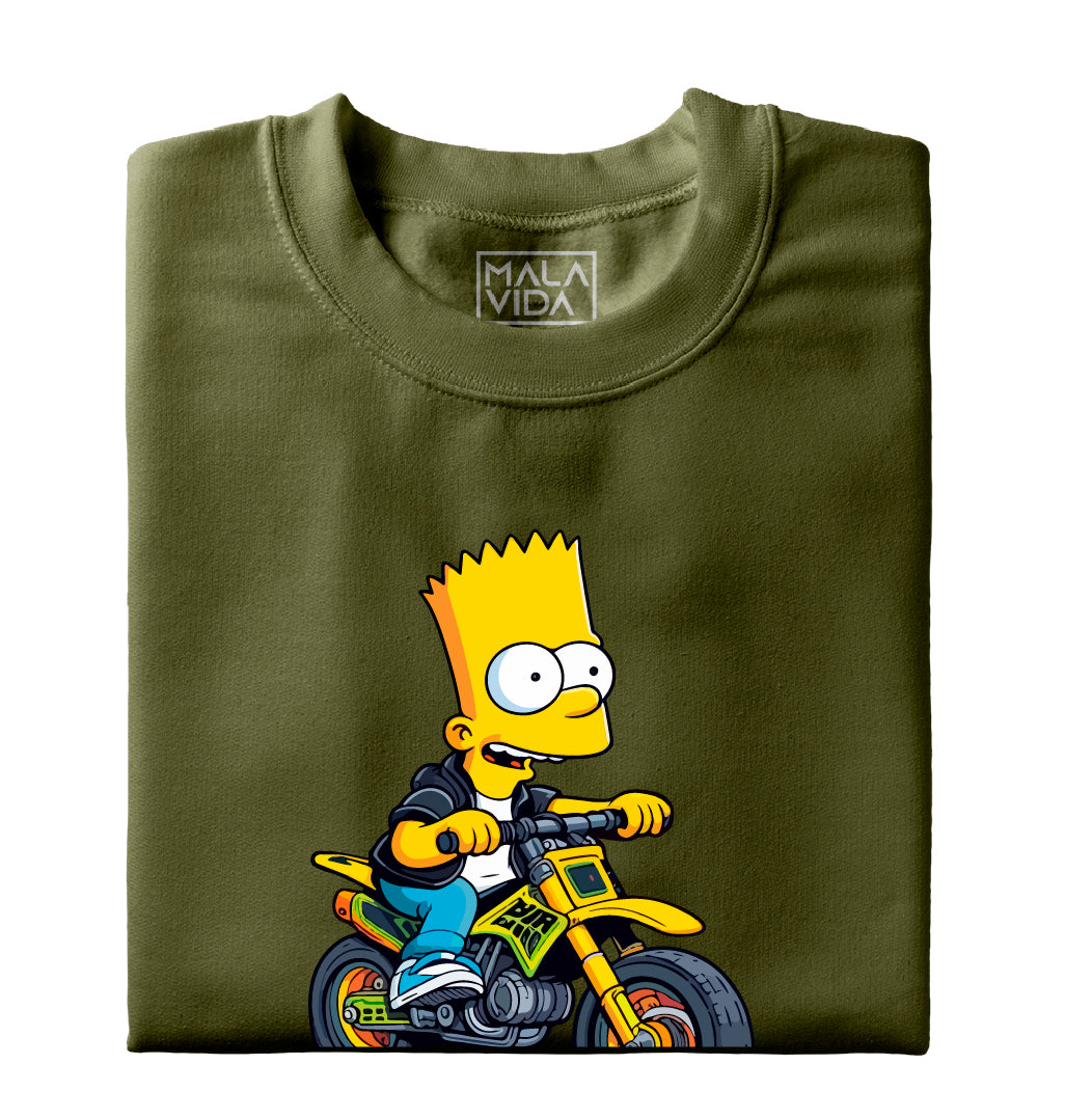 Bart Simpson motociclista