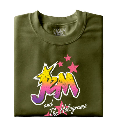 Jem and the Holograms grunge logo