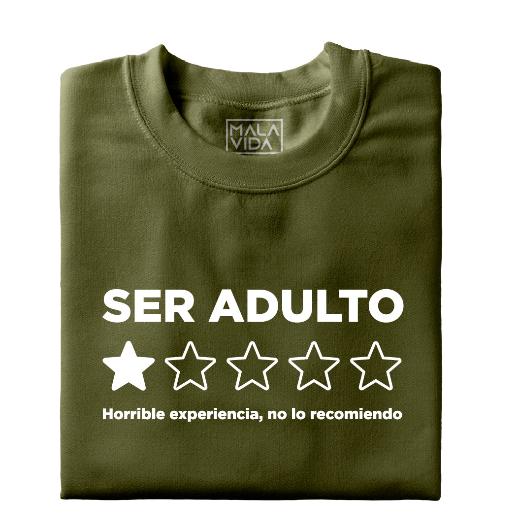La horrible experiencia de ser adulto