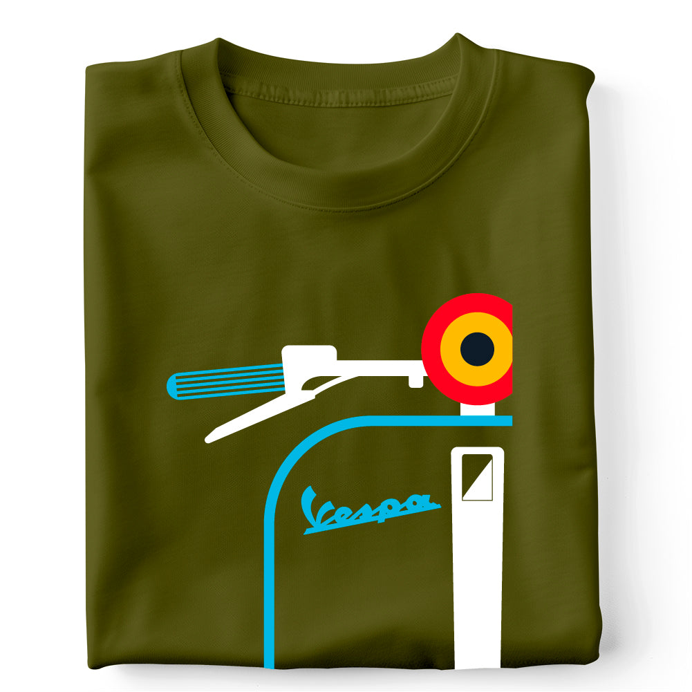 Vespa design 01 blue