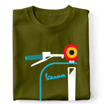 Vespa design 01 blue
