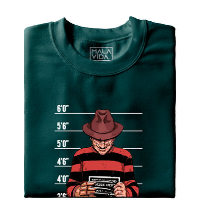 Freddy Krueger under arrest