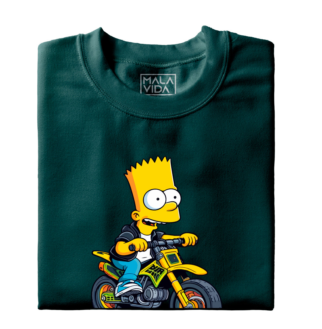 Bart Simpson motociclista