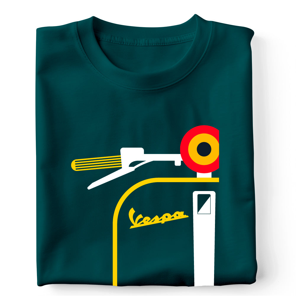 Vespa design 03 yellow