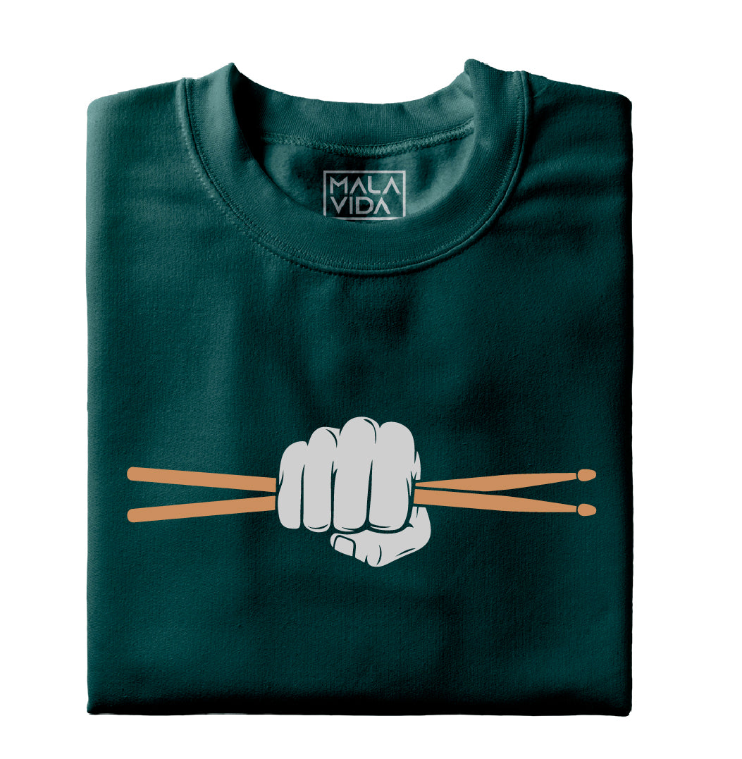 La mano del baterista