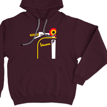 Vespa design 03 yellow
