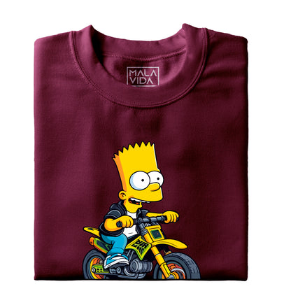 Bart Simpson motociclista