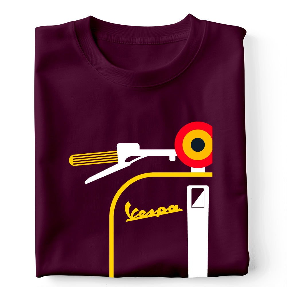 Vespa design 03 yellow