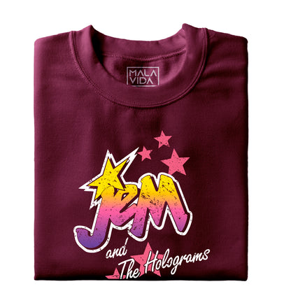 Jem and the Holograms grunge logo