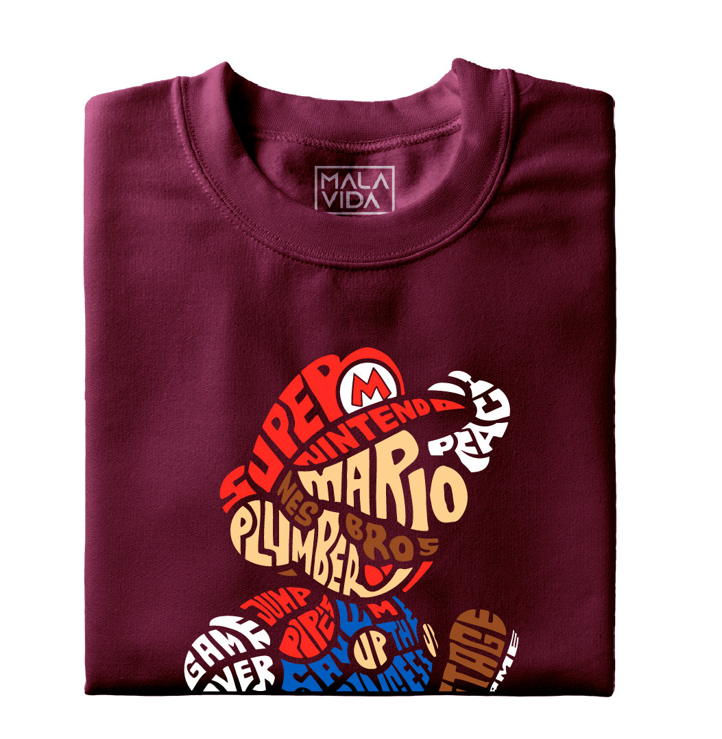 Super Mario Bross lettering
