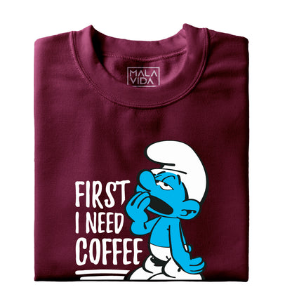 Pitufo Perezoso necesita Café