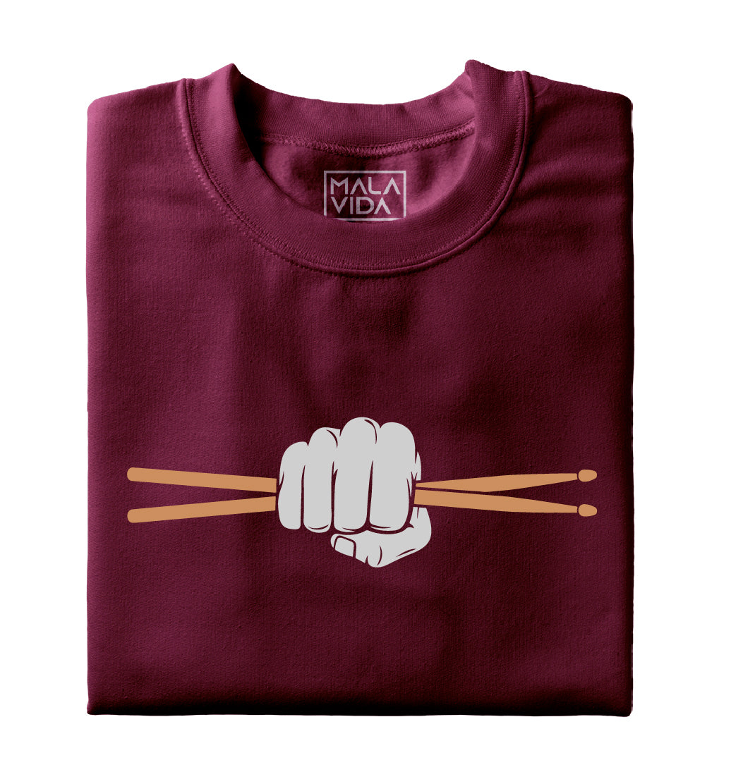 La mano del baterista